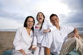 Familia sana y feliz 