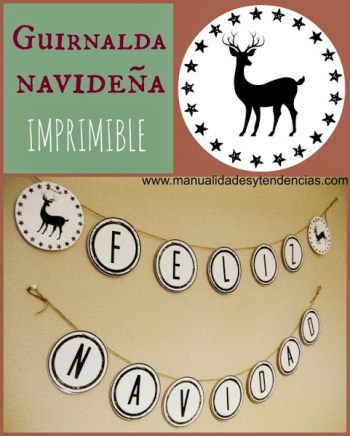 Imprimibles gratuitos para Navidad