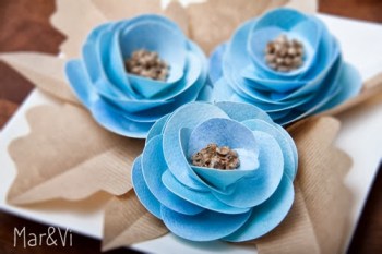 DIY: Románticas flores de papel
