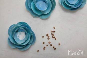 DIY: Románticas flores de papel