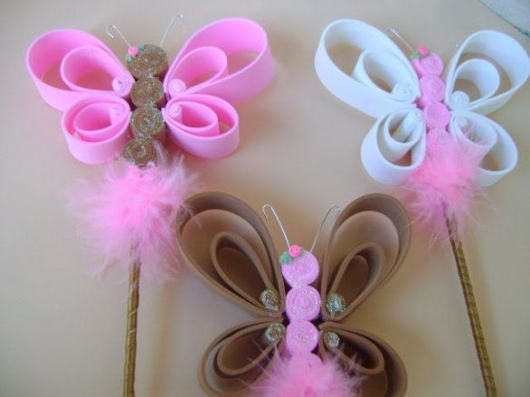 MARIPOSAS DE GOMA-EVA