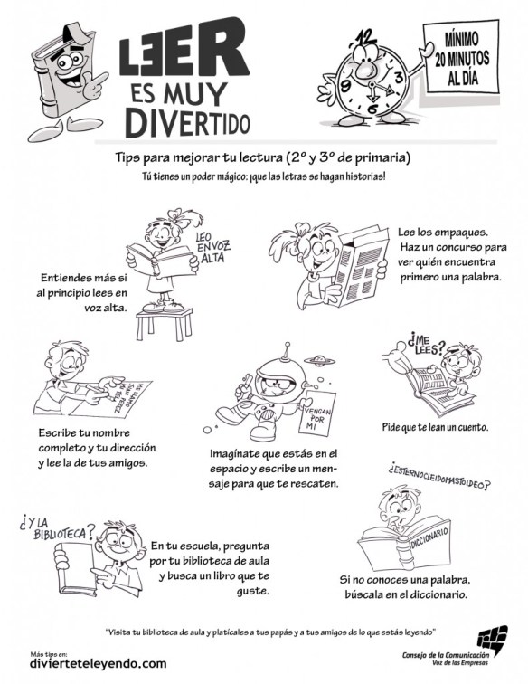 fOMENTANDO LA LECTURA EN 2º Y 3º