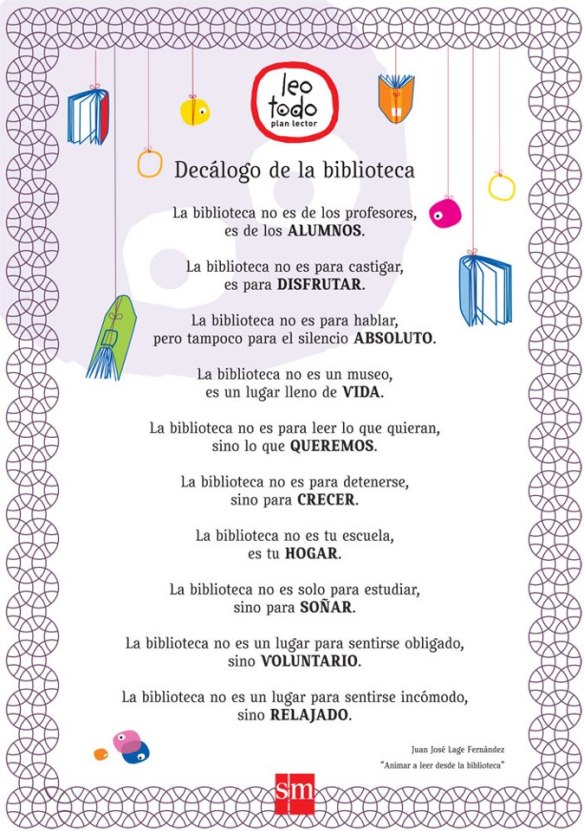 La biblioteca no es un castigo