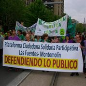 Pancarta de al Plataforma