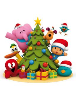 Pocoyo y la Asociación os desea Feliz Navidad y un Próspero 2014