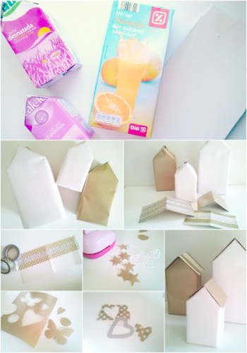 Más casitas de pájaros con bricks