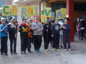 Los más mayores anuncian el carnaval